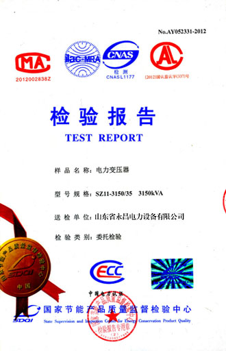 牡丹江电力变压器检测报告